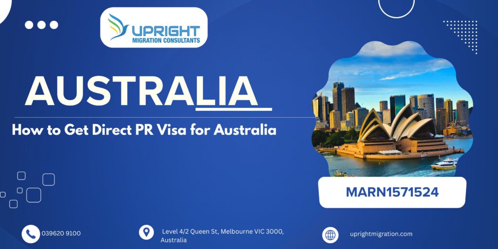 Direct PR visa for Australia